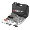 Набір інструментів INTERTOOL ET-9110 1/2" & 1/4" 111од, IMPACT Cr-V головки 15,17,19,21,22+