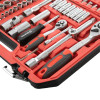 Набір інструментів 1/2" & 1/4" 110од, 12-гр INTERTOOL ET-9109