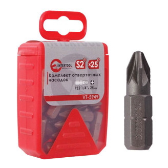 Комплект викруткових насадок INTERTOOL VT-5949