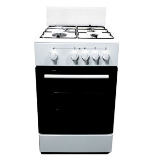 Плита газова біла Grunhelm G4F5600W