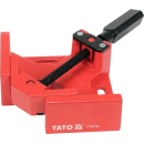 Тиски кутові YATO YT-65136 90 ° 150х150 мм, h = 55 мм, розведення губок - 70 мм