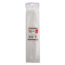 INTERTOOL TC-4840 Хомут пластиковый 4,8*400 мм (100 шт/уп.), білі