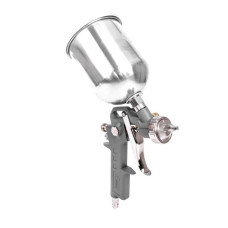 Пневматичний краскопульт HP INTERTOOL PT-0205, форсунка 1.5мм, верхній металевий бачок 600мл,