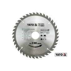 Диск пиляльний по дереву YATO 184 × 30 мм 40 зубців