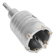 Комплект INTERTOOL SD-7050: свердло корончасте по бетону 50 мм + Перехідник SDS Plus 100мм