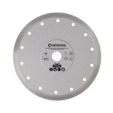 INTERTOOL CT-3104 Диск алмазний відрізний з суцільною кромкою 180мм, по керамограніту