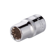 INTERTOOL ET-0213 Головка дванадцятигранна 1/2", 13×38 мм, Cr-V STORM