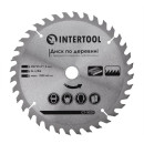 Диск пиляльний по деревині з твердосплавними напайками INTERTOOL CT-3020