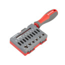 Викрутка INTERTOOL VT-3345 з комплектом насадок 16 од.