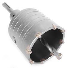 Комплект INTERTOOL SD-7065: Свердло корончасте по бетону 65 мм + Перехідник SDS Plus 100мм