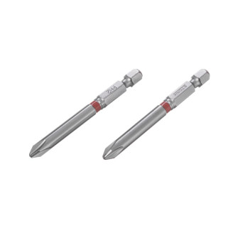 Комплект насадок викруткових  PH2 1/4"*70мм, S2, уп. 2шт., STORM INTERTOOL VT-0223