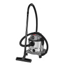 Пилосос будівельний INTERTOOL DT-1025 1.4 кВт, бак 20 л., нержавіюча сталь 410, ..