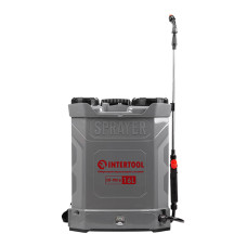 Обприскувач акумуляторний ранцевий 16 л, INTERTOOL DT-9016