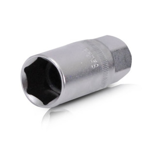 Головка свічкова 1/2", 21x65 мм, Cr-V INTERTOOL ET-0007