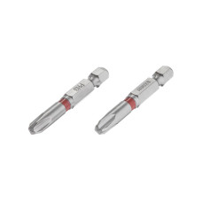 Комплект насадок викруткових  PH3 1/4"*50мм, S2, уп. 2од., STORM INTERTOOL VT-0213