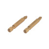 Комплект насадок викруткових PH2 1/4"*50мм, Titanium, S2, уп. 2 од., STORM INTERTOOL VT-0233