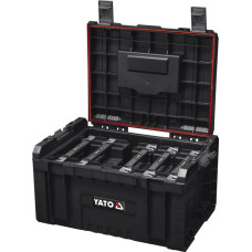 Ящик з 5 секціями для органайзерів YATO YT-09163 , 240х 450х 320 мм, 23В для складаних модулів S12, S1