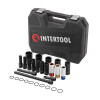 Набір INTERTOOL ET-8506 головок та подовжувачів ударних 1/2", 18 од., головки: 10-24 мм, подовжувачі