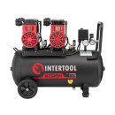 Компресор INTERTOOL PT-0027 50 л, 2x1.1 кВт, 220В, 8атм, 320 л/хв, 1400 об/хв, м..