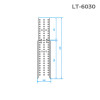 Робоча платформа для сходів INTERTOOL LT-6030