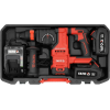 Перфоратор SDS+ YATO YT-827724 акумуляторний J=2.8 Дж, 3 режими