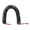 Шланг BLACK M-Flex 6,5х10мм, 15м спіральний поліуретановий з поворотним шарніром..