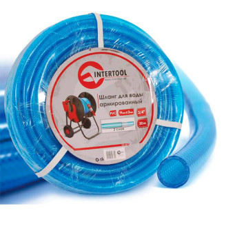 Шланг INTERTOOL GE-4073 для води тришаровий 3/4", 20 м, армований PVC