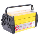Ящик для інструментів металевий INTERTOOL BX-5018, 18", 5 секцій, 454*210*2..