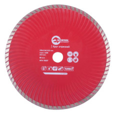 Диск відрізний по каменю TURBO алмазний INTERTOOL CT-2010, 230мм, 22-24%, Проф