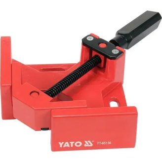 Тиски кутові YATO YT-65136 90 ° 150х150 мм, h = 55 мм, розведення губок - 70 мм
