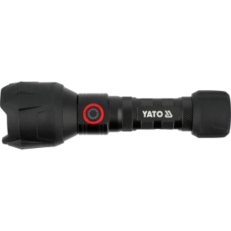 Ліхтар ручний YATO YT-085614 з прогумованим корпусом від акумулятора Li-Ion