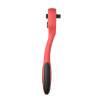 Рукоятка з храповим механізмом на 72 зуби 1/4" вигнута Cr-V (Professional) INTERTOOL HT-2107