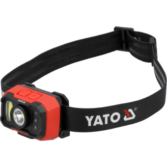 Ліхтар на лоб YATO YT-085942 діодний з датчиком 8Вт