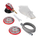 Шліфмашина пневматична ексцентрикова INTERTOOL PT-1007 150 мм