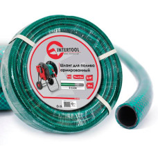 Шланг INTERTOOL GE-4045 для поливу тришаровий 3/4", 30 м, армированный PVC