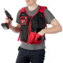 Жилет слюсарно-будівельний INTERTOOL SP-1001, 7 кишень, поліестер