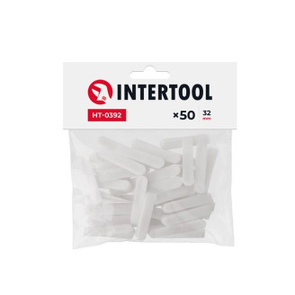 INTERTOOL HT-0392 Клини для плитки 32 мм / 50 шт