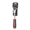 Рукоятка з храповим механізмом поворотна, 72 зуби 1/4", Cr-V STORM INTERTOOL ET-8007