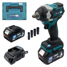 Гайковерт Profi-Tec DTW 500BL POWERLine (2 х 5.0 Ач, З/У)