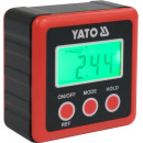 Кутомір електронний YATO YT-71000 ; діапазон 4х 0-90° з живленням від 2 батарейо..