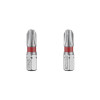 Комплект насадок викруткових  PH3 1/4"*25мм, S2, уп. 2од., INTERTOOL VT-0219