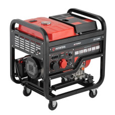Генератор дизельний INTERTOOL DT-1290 електро/ручний 8,0/9,0 кВт, 400/230 В, DUAL POWER, бак 25 л,
