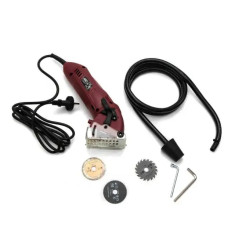 Пила циркулярна 100мм + диски в пластмасовому кейсі ROTORAZER CS100 400W