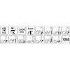 Фрези по дереву YATO YT-68005 зі шпинделем Ø= 8 мм, 12 шт