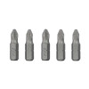 Комплект насадок викруткових  PZ2 1/4"*25мм, ACR, S2, уп. 5од., STORM INTERTOOL VT-0209