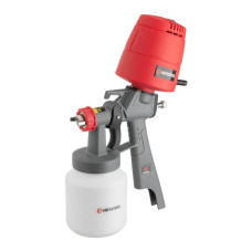 Краскопульт електричний HVLP INTERTOOL DT-5045 450 Вт., форсунка 1.5 мм, бачок 1 л., 0.14-0.35 Бар