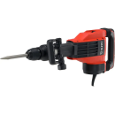 Відбійний молот мережевий SDS-MAX YATO YT-82003 : 1700 Вт, F= 40 Дж; + піка та д..