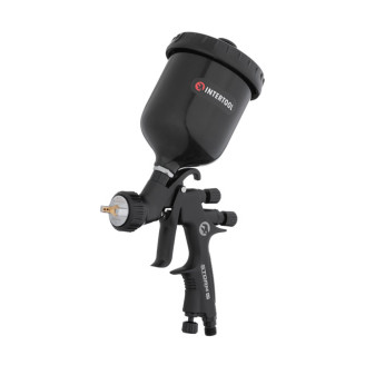 Краскопульт пневматичний HVLP BLACK M-DIAMOND INTERTOOL PT-0164