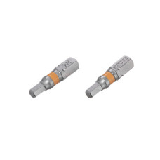 Комплект насадок викруткових Hex H4.0 1/4"*25мм, S2, уп. 2од INTERTOOL VT-0227