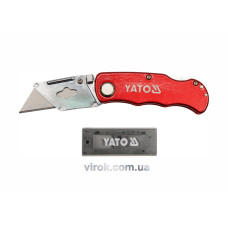Ніж складний YATO YT-7532 : трапецевидне лезо